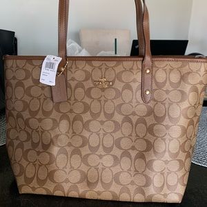Coach tote bag